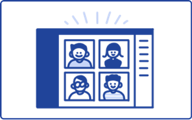 メンバーの在席状況を写真で確認
